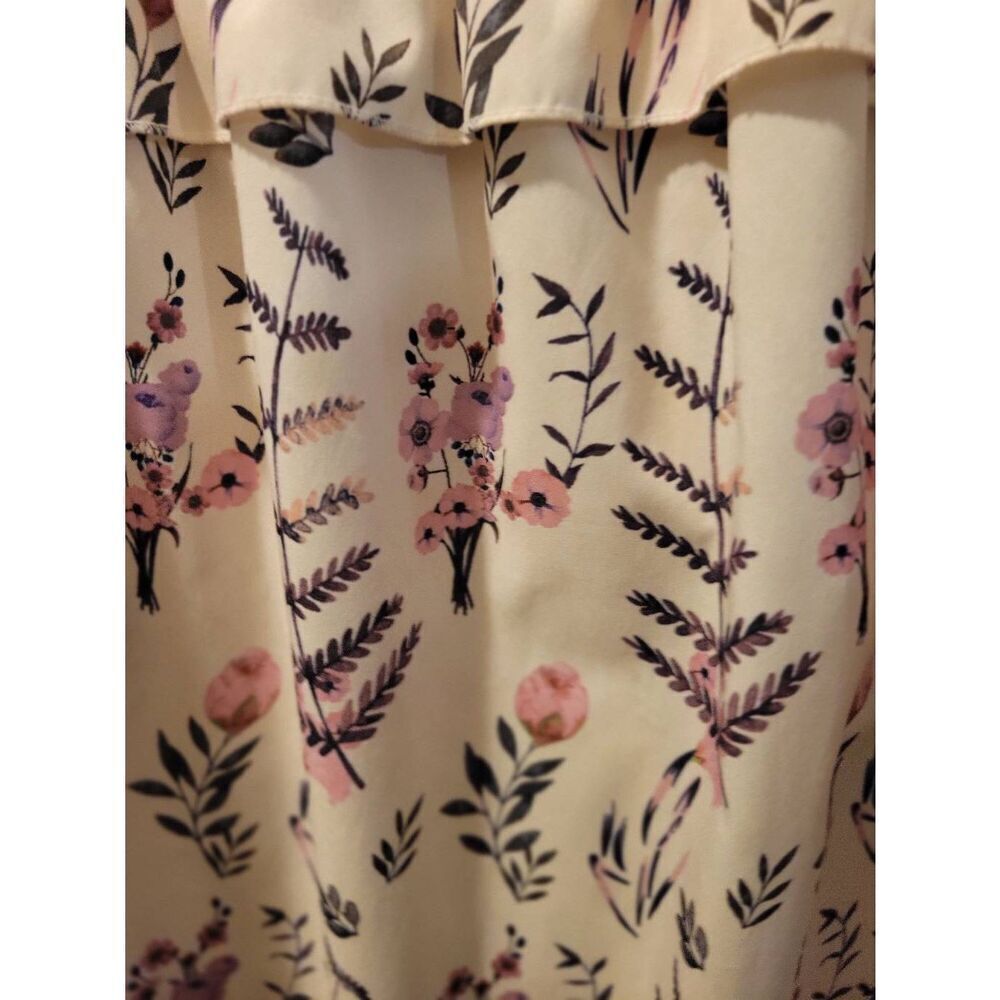 Cottage core Boho Plus size country dress Miss look floral new condition 1x - Picture 3 of 3